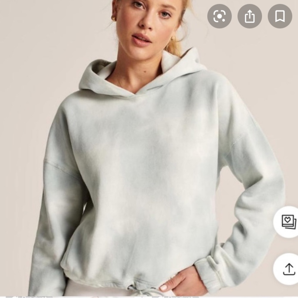 Abercrombie Cinched Hem Hoodie XXS